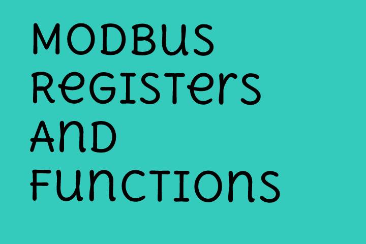 Modbus Registers And Functions